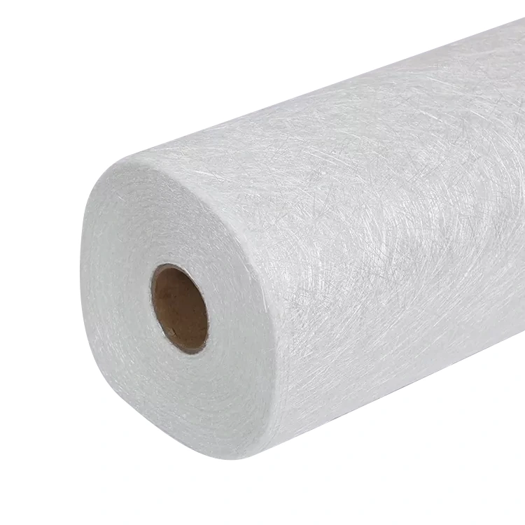Tinadtad na Strand Mat na may Fiberglass na Nakagapos sa Powder